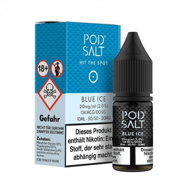 Pod Salt - Blue Ice 20mg Nikotinsalz Liquid