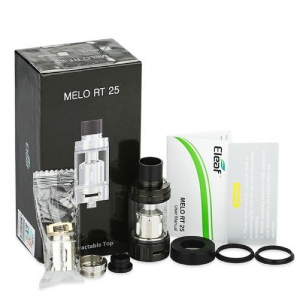 Eleaf Melo RT 25 Verdampfer in schwarz