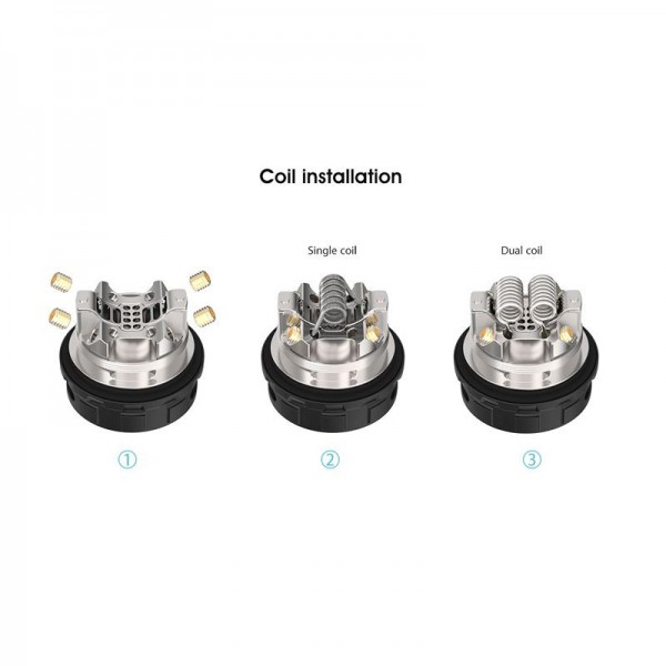 Vandy Vape Kylin V2 RTA - Selbstwickler Dual- und Singlecoil