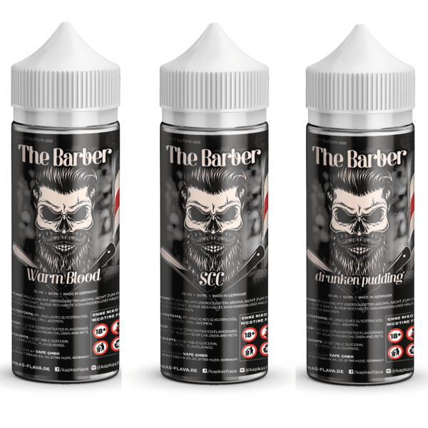 The Barber Liquid - drunken Pudding - Warm Blood - 50ml