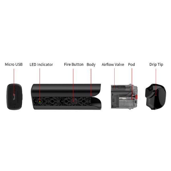 Uwell Crown Pod-System E-Zigaretten Set