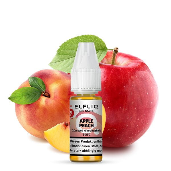 ELFBAR ELFLIQ Apple Peach Nikotinsalz Liquid 10ml