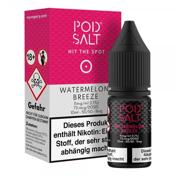 Pod Salt - Watermelon Breeze 20mg Nikotinsalz