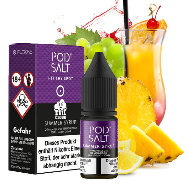 Pod Salt - Summer Syrup 20mg Nikotinsalz