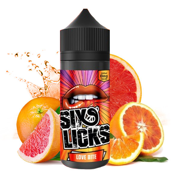 Six Licks - Love Bite - 100ml - 0mg