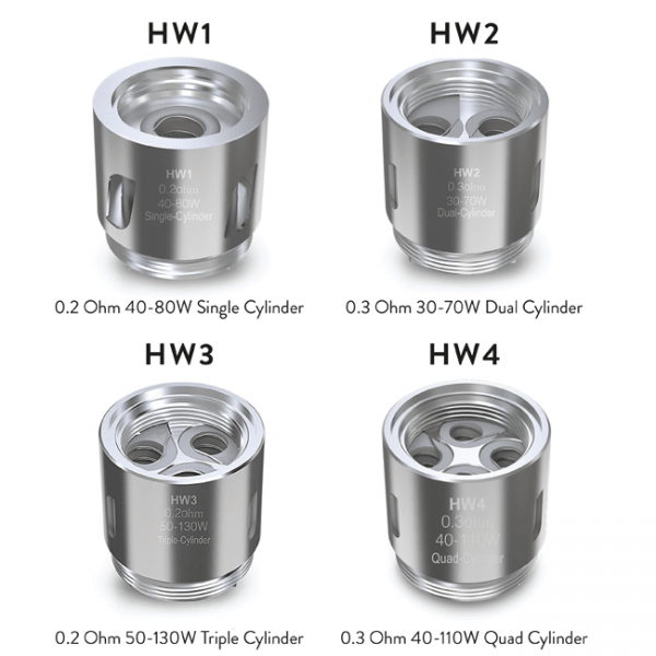 Eleaf HW1 , HW2 Coils für Ello Verdampfer