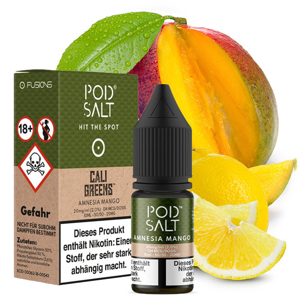 Pod Salt - Amnesia Mango 20mg Nikotinsalz