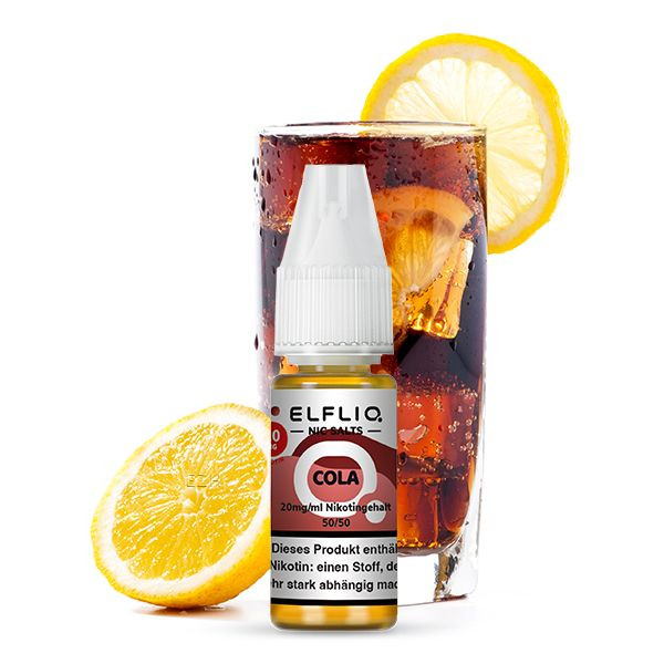 ELFBAR Liquid Cola ELFLIQ Nikotinsalz Liquid 10ml