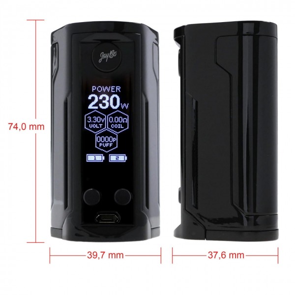 Wismec Reuleaux RX GEN3 Dual Akkuträger 230 Watt