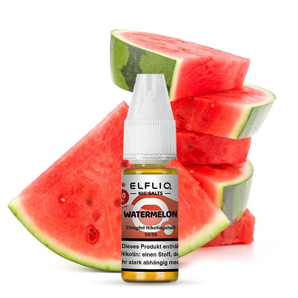 ELFBAR Liquid Watermelon ELFLIQ Nikotinsalz Liquid 10ml