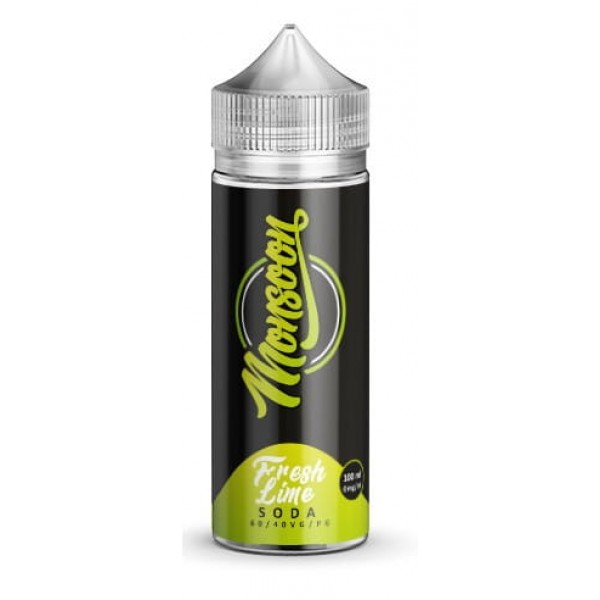 Monsoon Liquid - Fresh Lime Soda 100ml